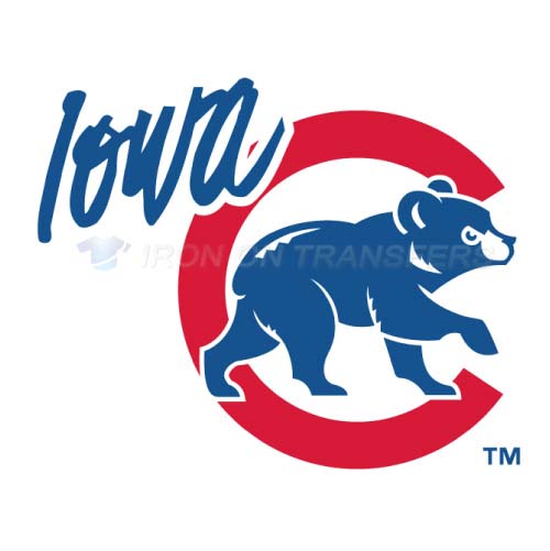 Iowa Cubs Iron-on Stickers (Heat Transfers)NO.8166
